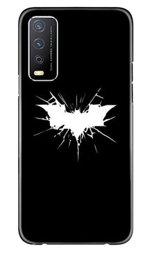 Batman Superhero Mobile Back Case for Vivo Y12s  (Design - 119)