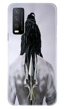 Lord Shiva Mobile Back Case for Vivo Y12s  (Design - 135)