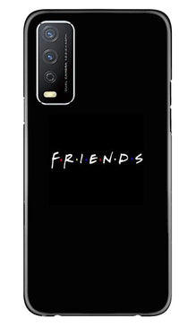 Friends Mobile Back Case for Vivo Y12s  (Design - 143)