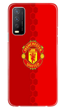 Manchester United Mobile Back Case for Vivo Y12s  (Design - 157)