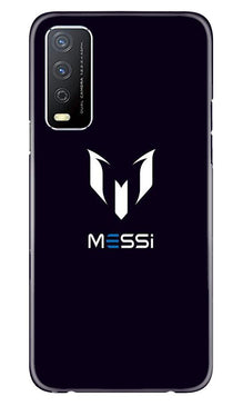 Messi Mobile Back Case for Vivo Y12s  (Design - 158)
