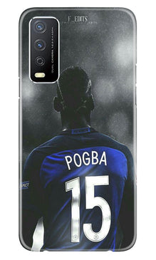 Pogba Mobile Back Case for Vivo Y12s  (Design - 159)