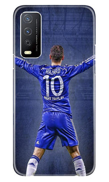 Hazard Mobile Back Case for Vivo Y12s  (Design - 164)