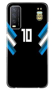 Argentina Mobile Back Case for Vivo Y12s  (Design - 173)