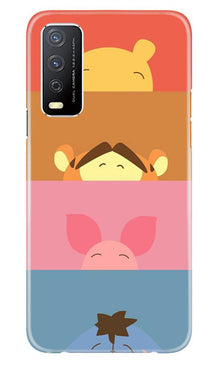 Cartoon Mobile Back Case for Vivo Y12s (Design - 183)