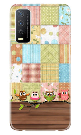 Owls Case for Vivo Y12s (Design - 202)