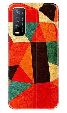 Modern Art Mobile Back Case for Vivo Y12s (Design - 203)