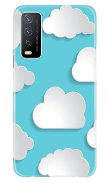 Clouds Mobile Back Case for Vivo Y12s (Design - 210)