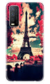 Eiffel Tower Case for Vivo Y12s (Design No. 212)