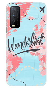 Wonderlust Travel Mobile Back Case for Vivo Y12s (Design - 223)