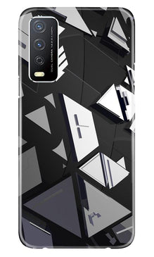 Modern Art Mobile Back Case for Vivo Y12s (Design - 230)