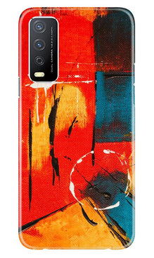 Modern Art Mobile Back Case for Vivo Y12s (Design - 239)