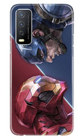 Ironman Captain America Case for Vivo Y12s (Design No. 245)