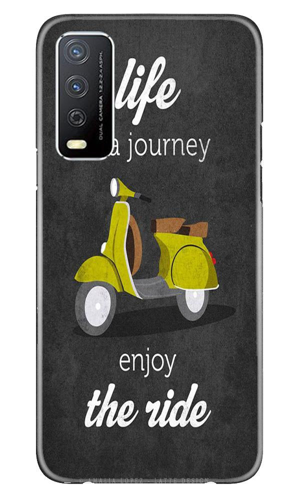 Life is a Journey Case for Vivo Y12s (Design No. 261)