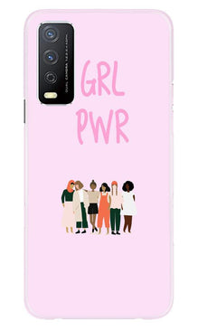 Girl Power Mobile Back Case for Vivo Y12s (Design - 267)