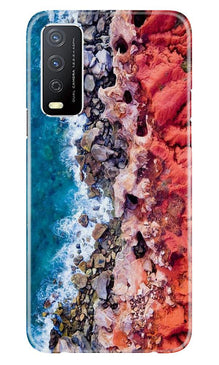 Sea Shore Mobile Back Case for Vivo Y12s (Design - 273)