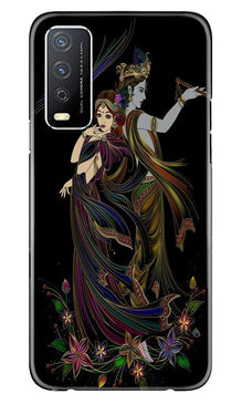 Radha Krishna Mobile Back Case for Vivo Y12s (Design - 290)