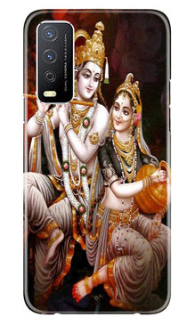 Radha Krishna Mobile Back Case for Vivo Y12s (Design - 292)
