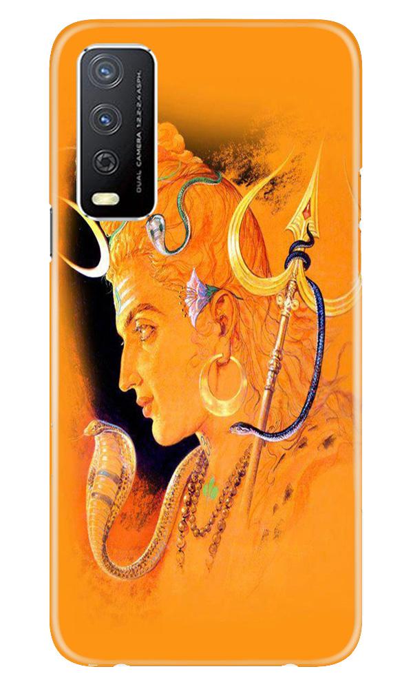 Lord Shiva Case for Vivo Y12s (Design No. 293)