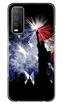 Statue of Unity Mobile Back Case for Vivo Y12s (Design - 294)