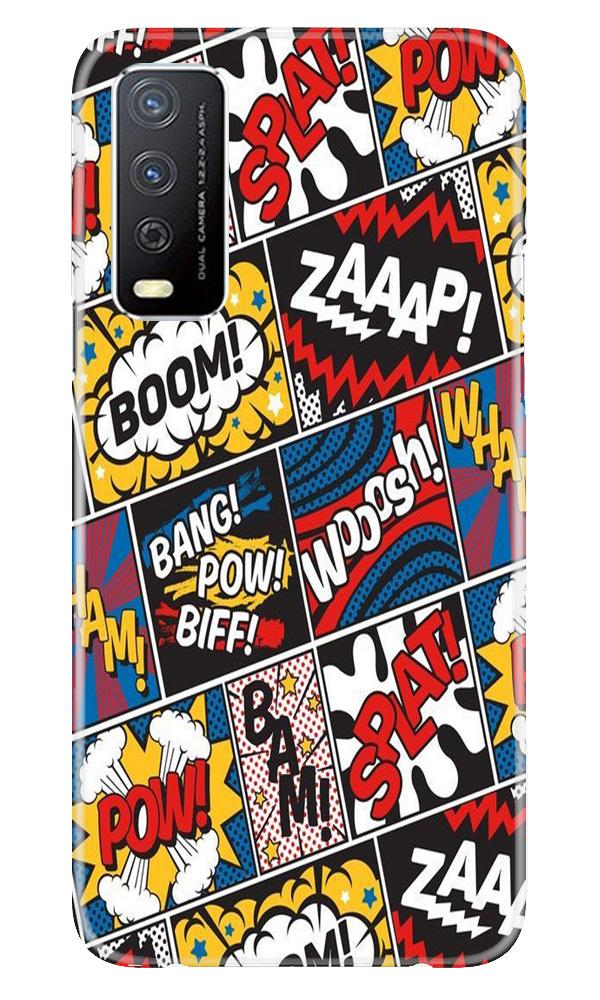 Boom Mobile Back Case for Vivo Y12s (Design - 302)