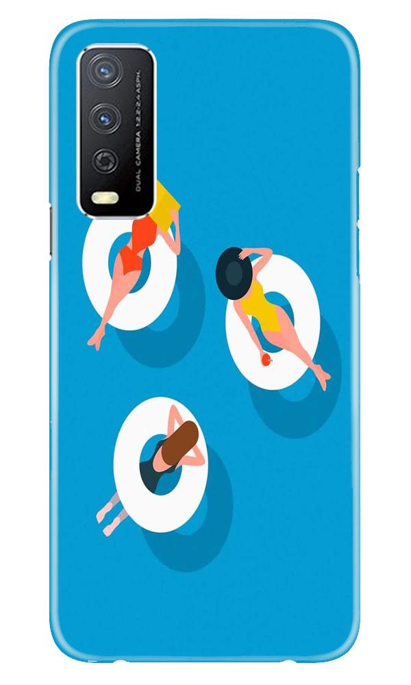 Girlish Mobile Back Case for Vivo Y12s (Design - 306)