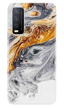 Marble Texture Mobile Back Case for Vivo Y12s (Design - 310)