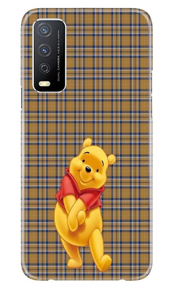 Pooh Mobile Back Case for Vivo Y12s (Design - 321)