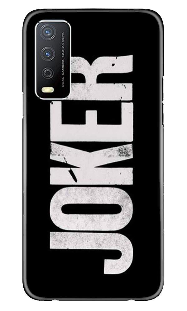 Joker Mobile Back Case for Vivo Y12s (Design - 327)