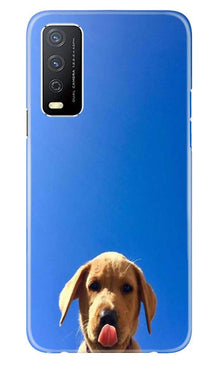 Dog Mobile Back Case for Vivo Y12s (Design - 332)