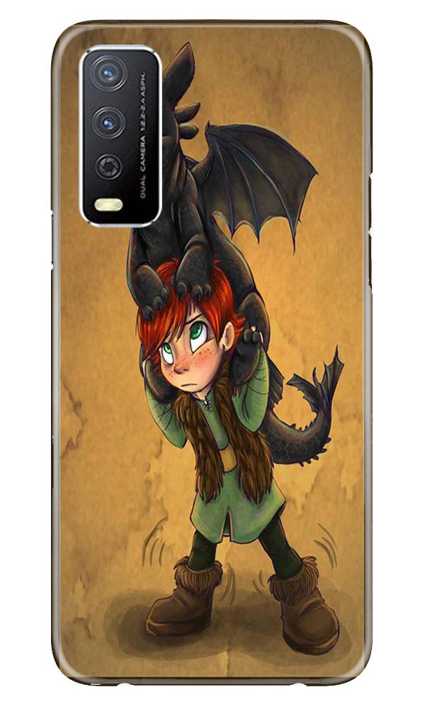Dragon Mobile Back Case for Vivo Y12s (Design - 336)