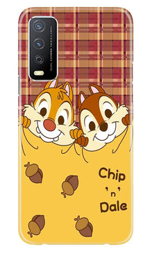 Chip n Dale Mobile Back Case for Vivo Y12s (Design - 342)
