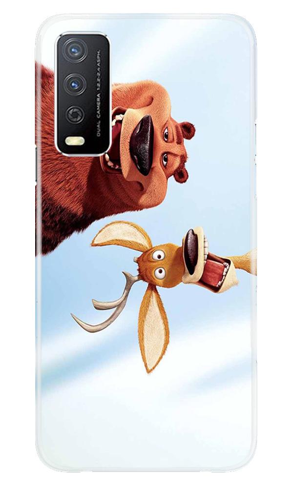 Polar Beer Mobile Back Case for Vivo Y12s (Design - 344)