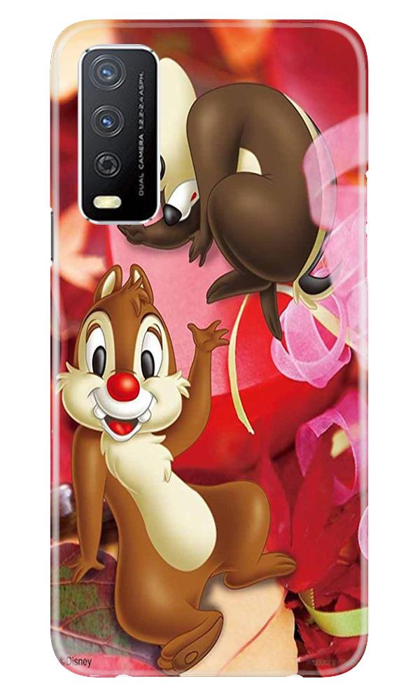 Chip n Dale Mobile Back Case for Vivo Y12s (Design - 349)