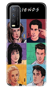 Friends Mobile Back Case for Vivo Y12s (Design - 357)
