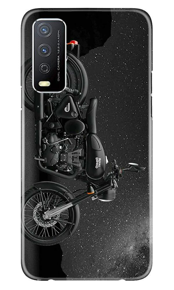 Royal Enfield Mobile Back Case for Vivo Y12s (Design - 381)
