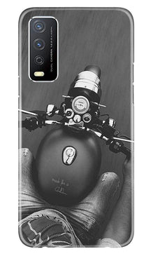 Royal Enfield Mobile Back Case for Vivo Y12s (Design - 382)