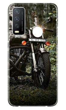 Royal Enfield Mobile Back Case for Vivo Y12s (Design - 384)
