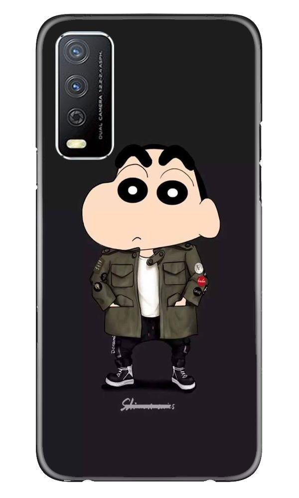 Shin Chan Mobile Back Case for Vivo Y12s (Design - 391)