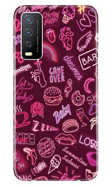 Party Theme Mobile Back Case for Vivo Y12s (Design - 392)