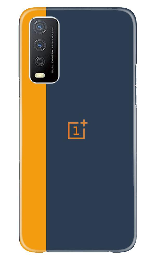 Oneplus Logo Mobile Back Case for Vivo Y12s (Design - 395)