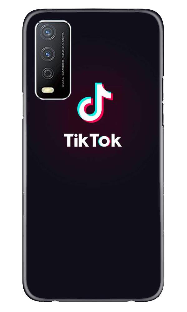 Tiktok Mobile Back Case for Vivo Y12s (Design - 396)