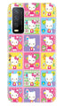 Kitty Mobile Back Case for Vivo Y12s (Design - 400)