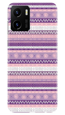 Zigzag line pattern3 Mobile Back Case for Vivo Y15C (Design - 11)