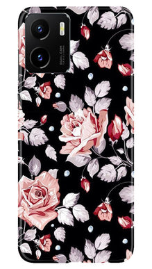 Pink rose Mobile Back Case for Vivo Y15C (Design - 12)