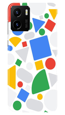 Circul Squar & Tringle Art Mobile Back Case for Vivo Y15C (Design - 18)