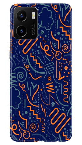 Line Art Baground Case for Vivo Y15C