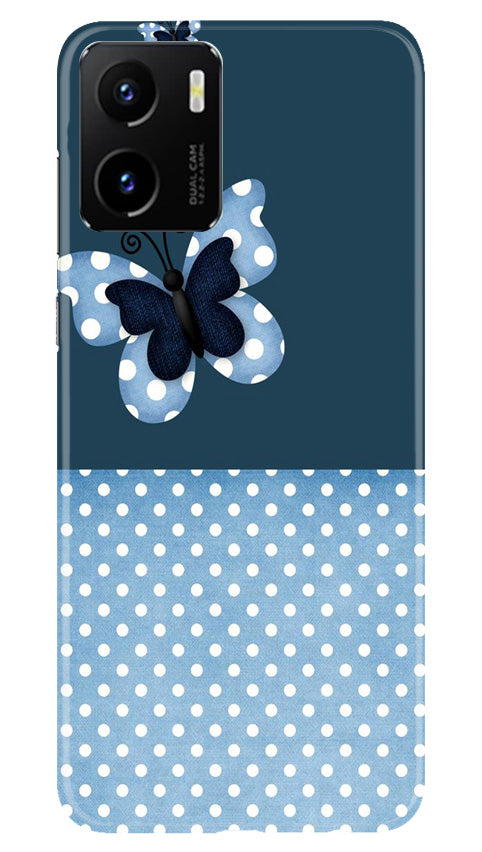 White dots Butterfly Case for Vivo Y15C