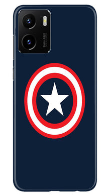 Captain America Mobile Back Case for Vivo Y15C (Design - 42)