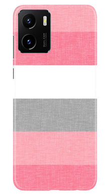 Pink white pattern Mobile Back Case for Vivo Y15C (Design - 55)